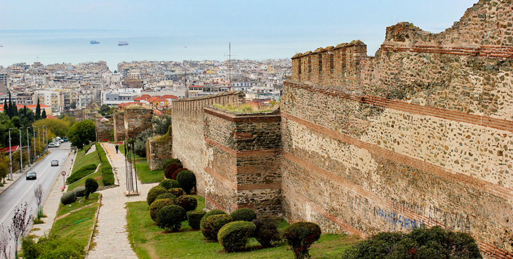 Kastrà and Byzantine walls