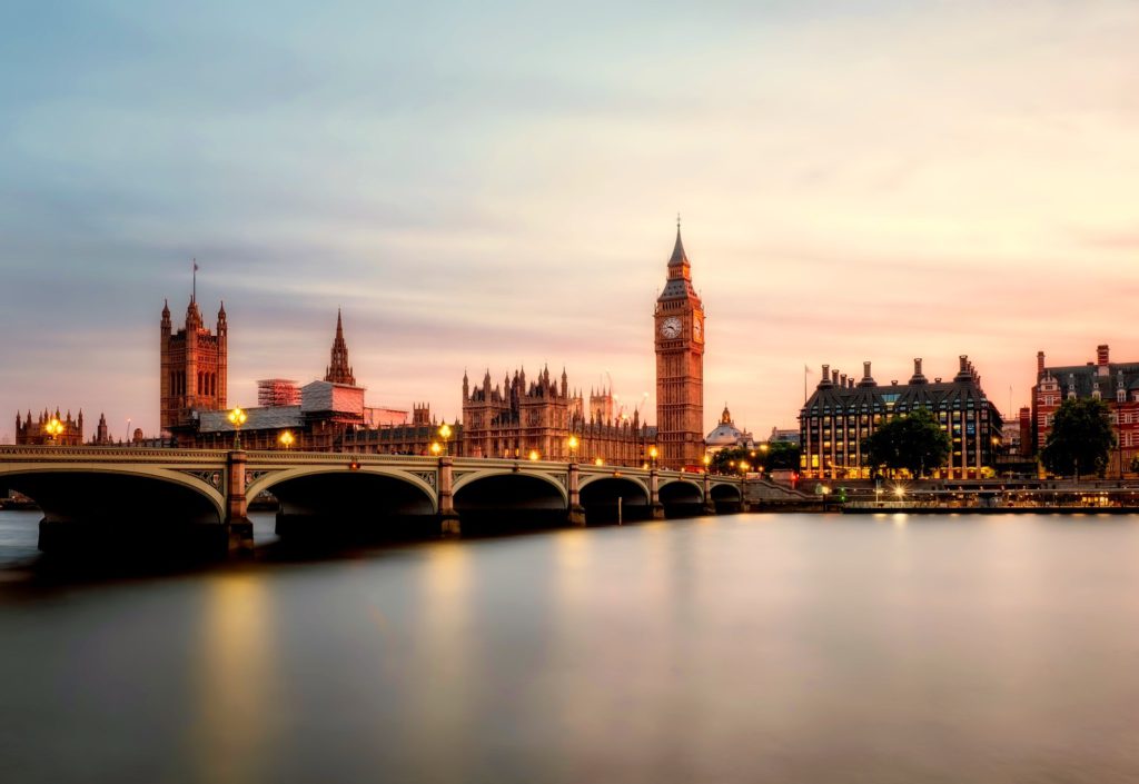 Big Ben seen from far away